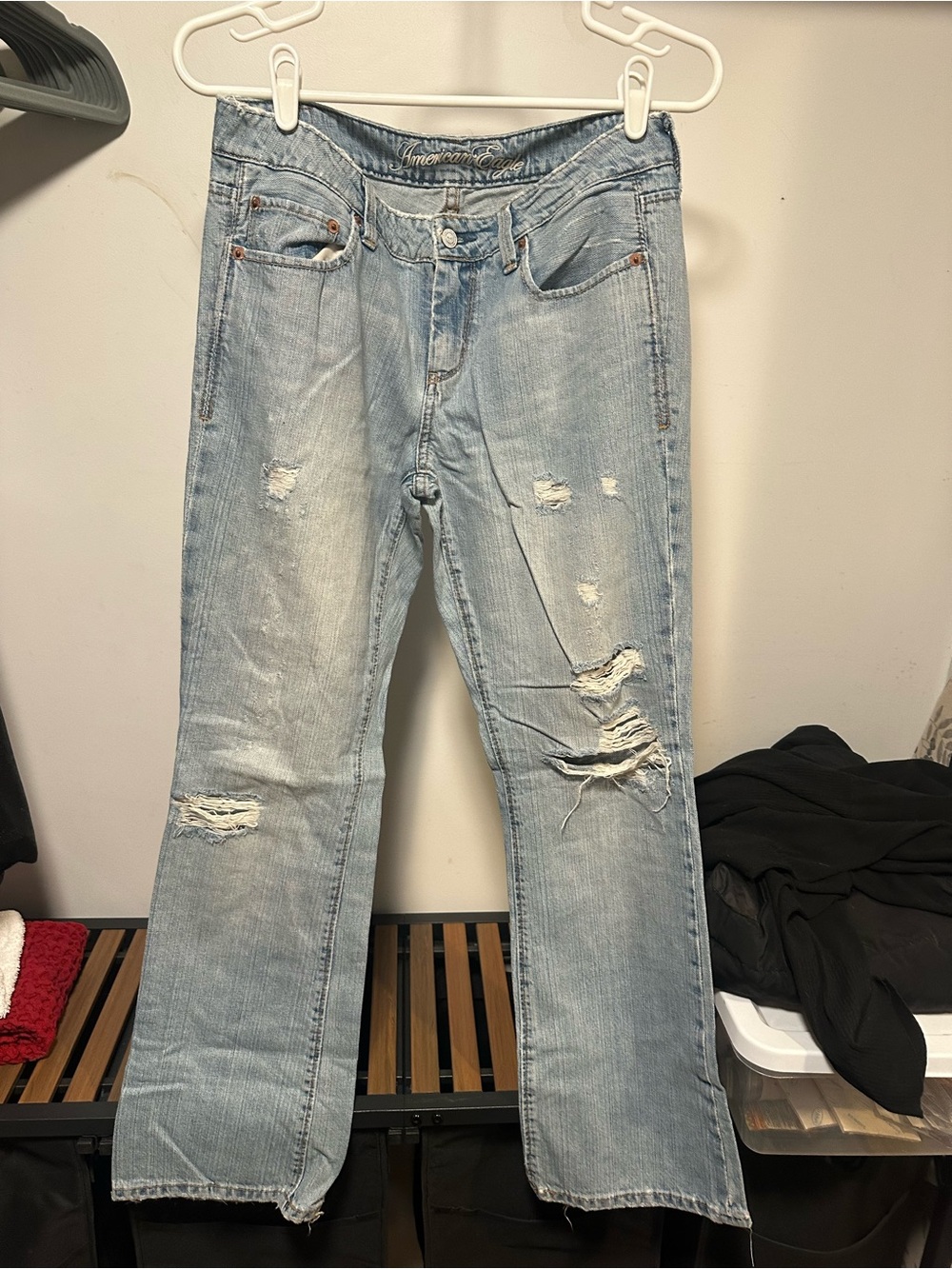 American Eagle Outfitters Light Blue Denim Jeans